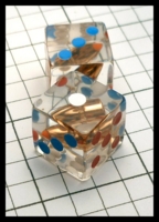 Dice : Dice - 6D - Bullet dice Red White and Blue Pips - Etsy Sept 2015